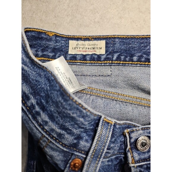 Levi's  501 S Jeans - Medium Blue - Picture 12 of 15